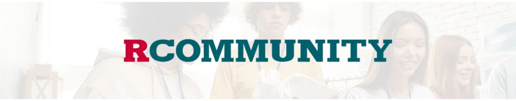 R Community logo